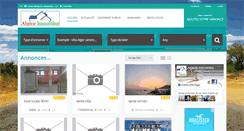 Desktop Screenshot of annonces.algerie-immobilier.com