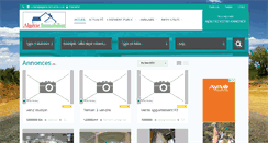 Desktop Screenshot of algerie-immobilier.com
